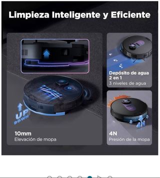 Robot aspirador y fregasuelos