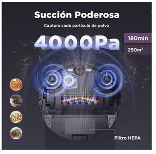 Robot aspirador y fregasuelos