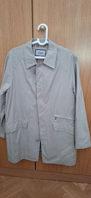 Gabardina caballero impermeable,talla 50
