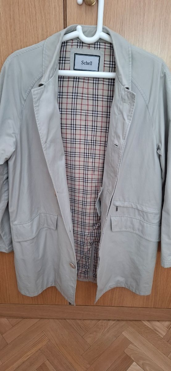 Gabardina caballero impermeable,talla 50 