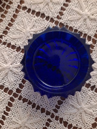 Porta Sale con piattino in Silver Plate