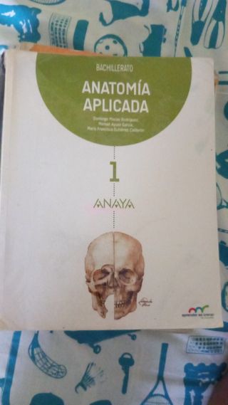 Libro anatomía aplicada 1 bachillerato