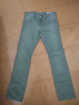 Pantalón verde hombre jack&jones
