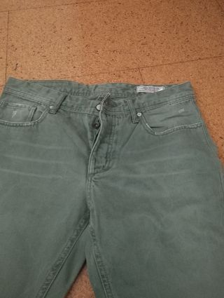 Pantalón verde hombre jack&jones