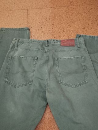 Pantalón verde hombre jack&jones