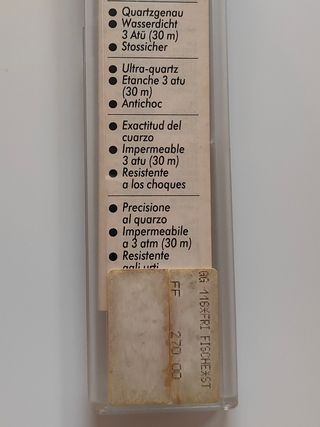 Swatch Frische Fische GG116