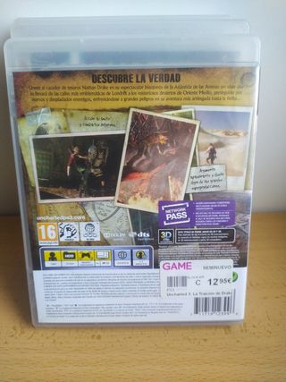 UNCHARTED  PS3