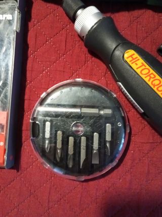 Atornilladores ,puntas y brocas 