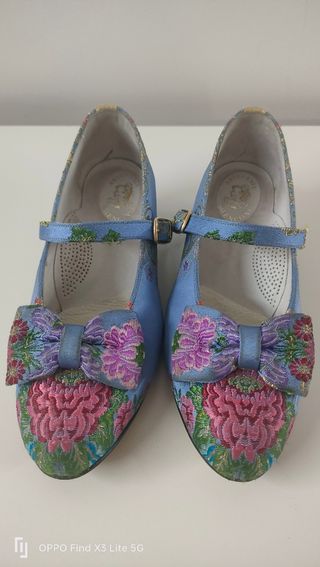 Vestido de fallera niña desde 7-8 años