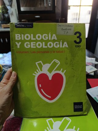 Libro biología y geología 3 eso
