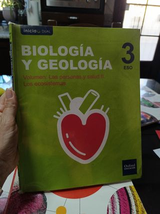 Libro biología y geología 3 eso