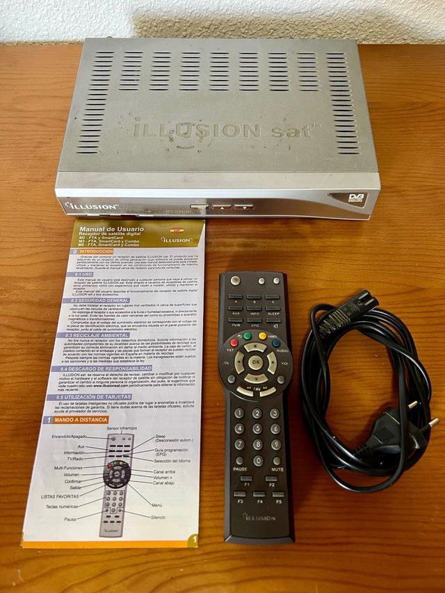 Receptor de Satélite Digital ILLUSION DV3