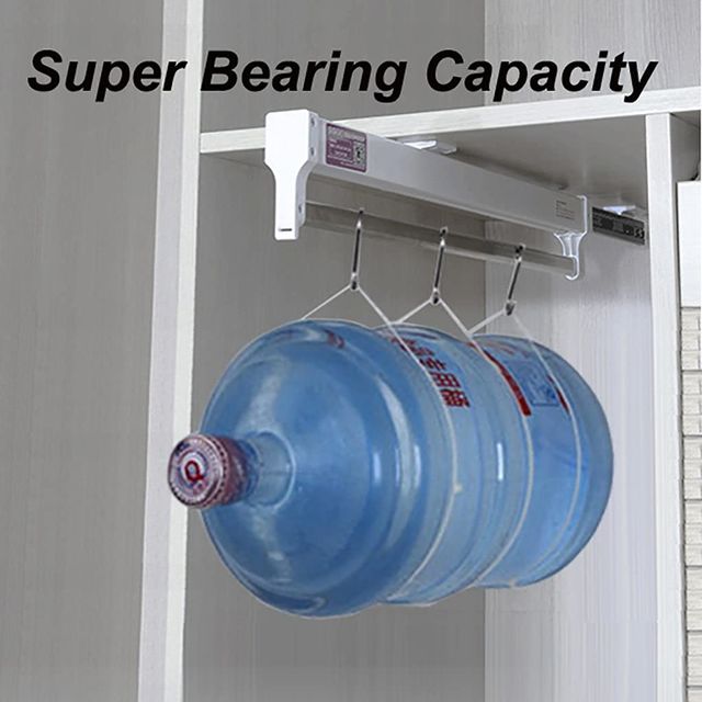 Barra de ropa extensible, perchero