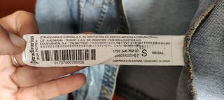 Cazadora vaquera Stradivarius, talla S