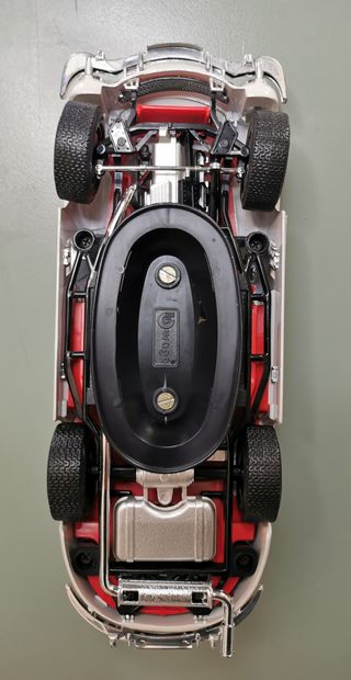 MERCEDES 300SL bianca della Burago scala 1/18