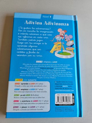 Libro primeras Adivinanzas para niños