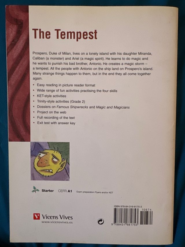 “The Tempest” William Shakespeare