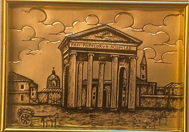 Quadro Bassorilievo Miglietta-Mottola Argento800