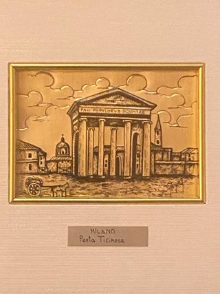 Quadro Bassorilievo Miglietta-Mottola Argento800