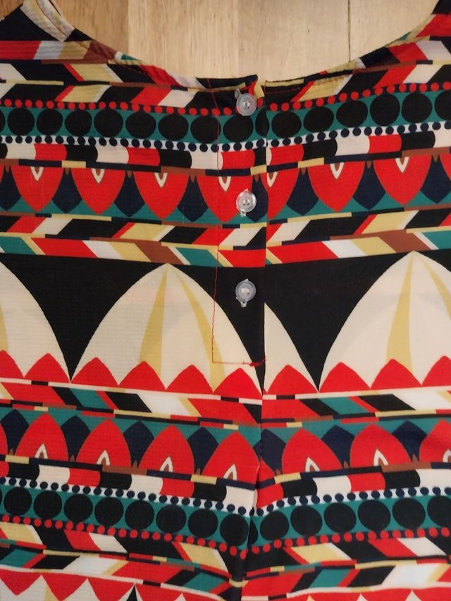 Camisa mujer usada Manga corta
 Fina Fresca. Blusa