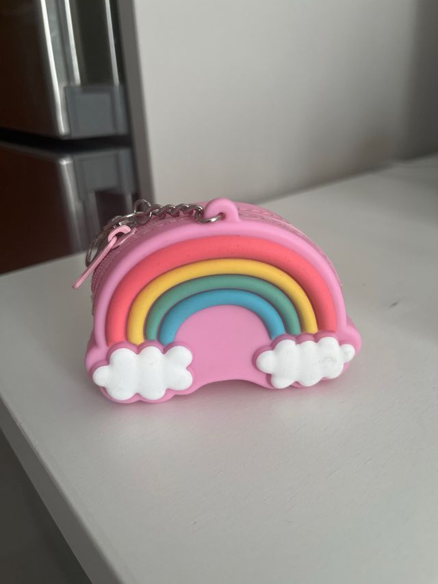 Novo porta-chaves da carteira arco-íris H&M