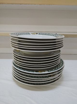 18 piatti in porcellana lisingen 