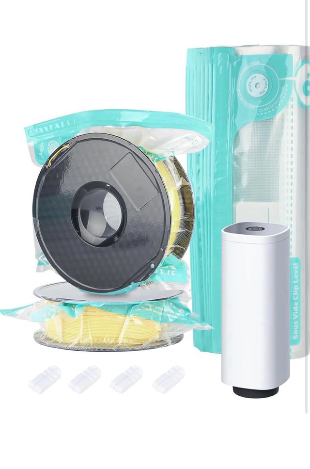 Sacchetti per filameti 3D con pompa elettrica