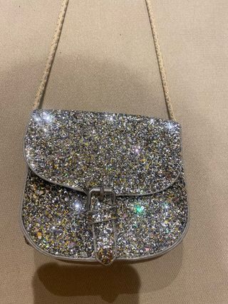 Bolso plateado