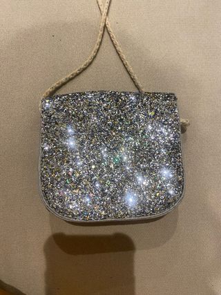 Bolso plateado
