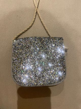 Bolso plateado