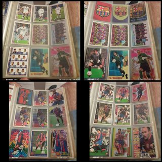 Cromos de fútbol temporadas antiguas