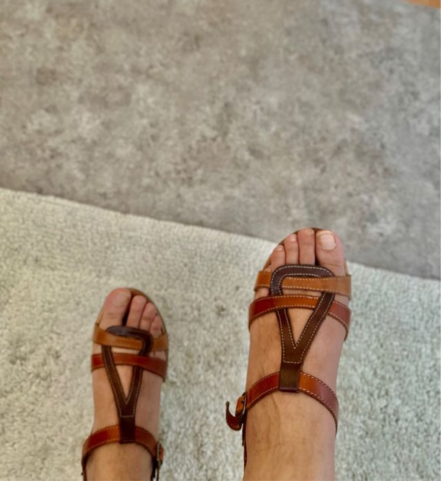 Sandalias de cuña