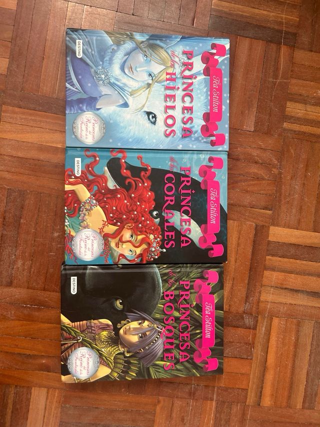 Saga de libros.Princesas del reino de la fantasia.