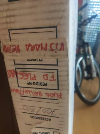 Mampara baño 700x720 inox.