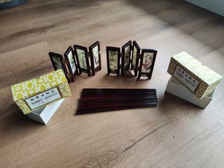 Soprammobili cinesi set di 12 bacchette