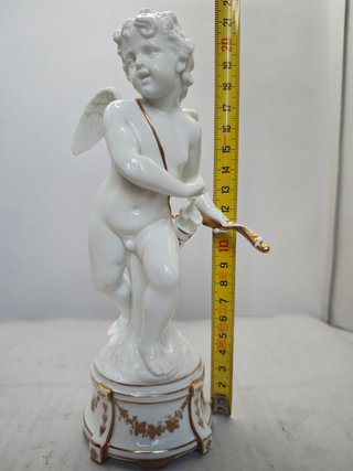 Putto Ginori Con Decori In Oro zecchino