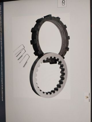 Kit discos + separadores Rekluse CoreMan honda