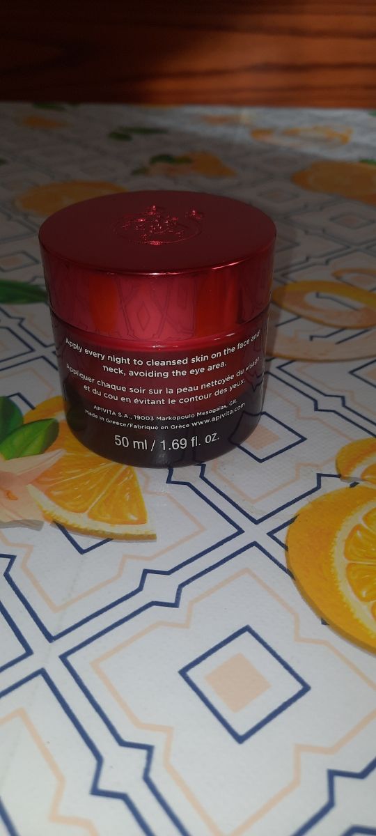 Apivita crema viso notte