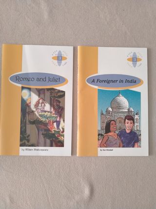 Libros lectura inglés. 5€ cada uno