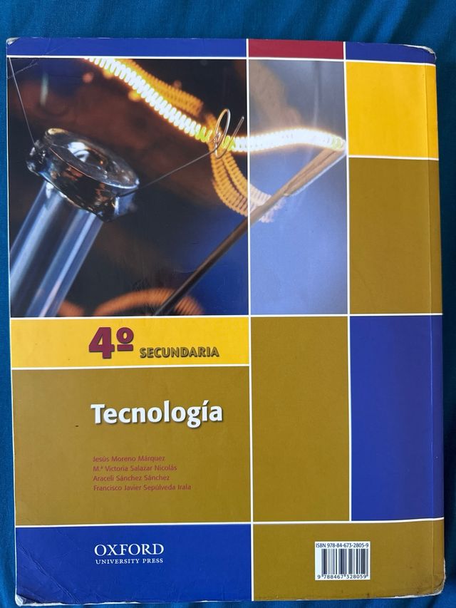 Libro de texto. Tecnología