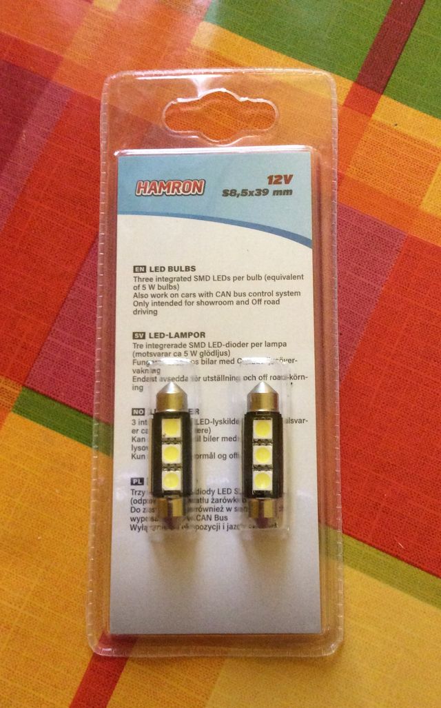 lampadine auto led luci