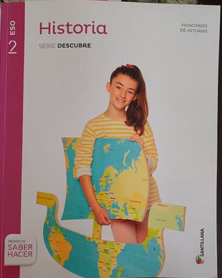 Libro de texto Historia 2° ESO ED Santillana 