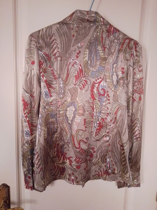 Camisa estampada señora