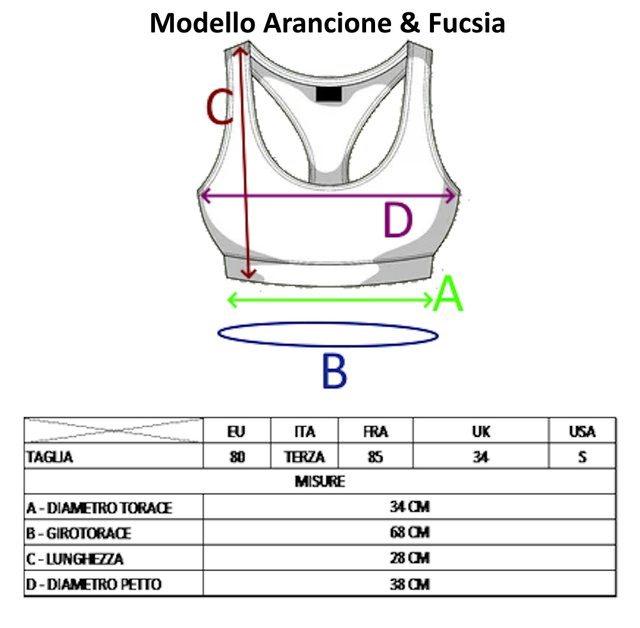 Reggiseni Sportivi - Domyos [tg. 34B IIIª]