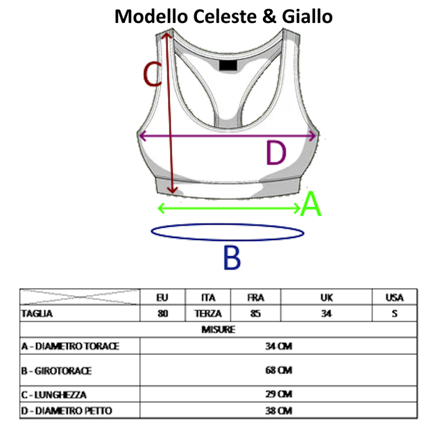 Reggiseni Sportivi - Domyos [tg. 34B IIIª]