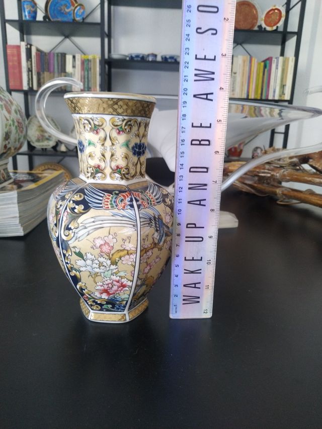 Jarrón japonés vintaje años 70