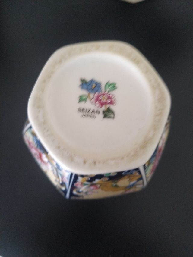 Jarrón japonés vintaje años 70