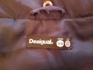 Chaqueta niña Desigual . Talla 7.