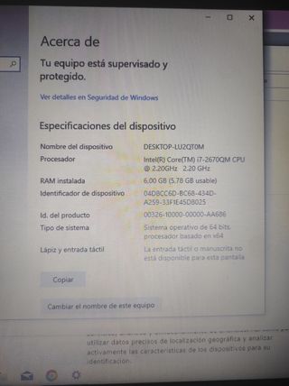Portátil Asus A53S