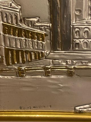 Bassorilievo Argento925 Paesaggio